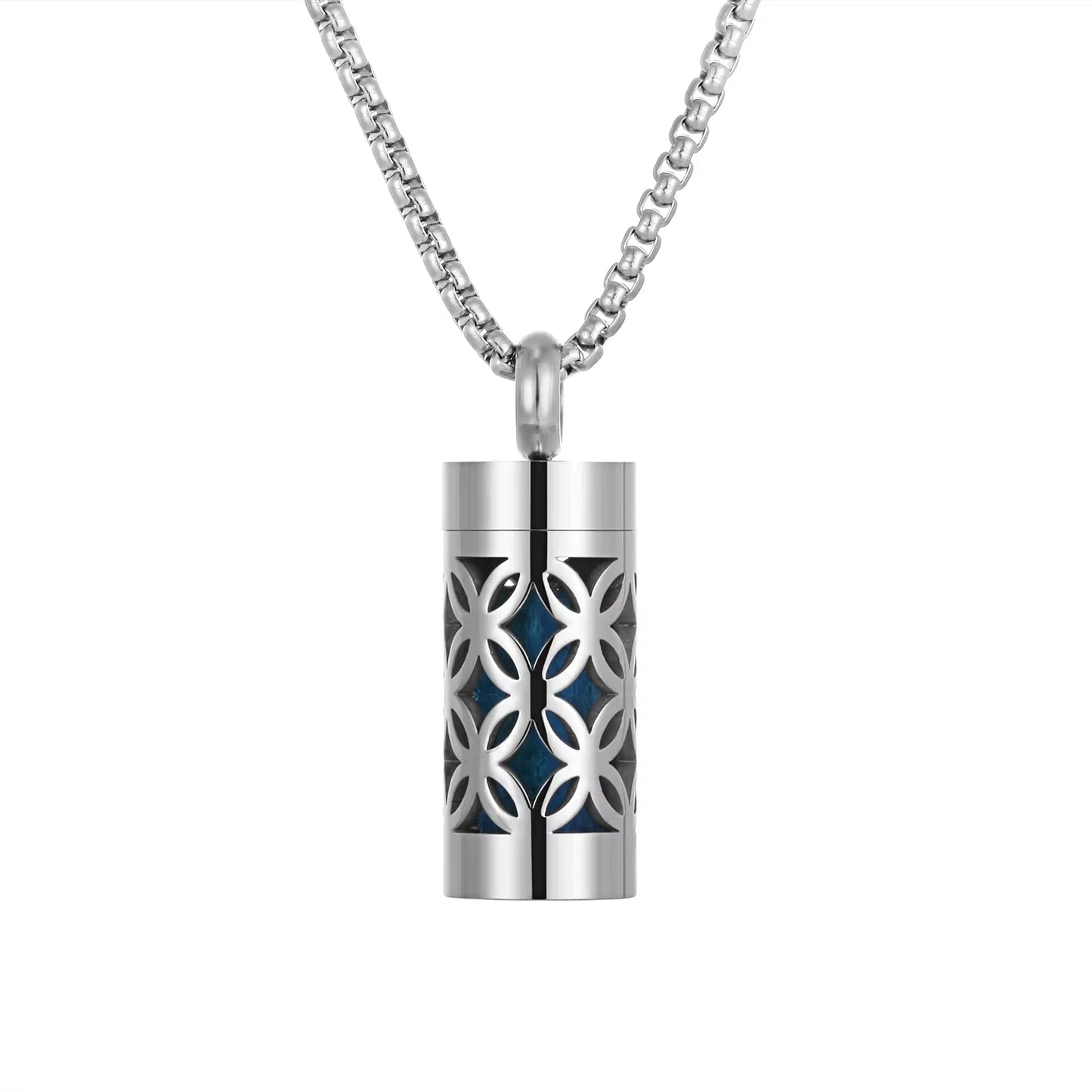 New Stainless Steel Aromatherapy Jewelry Necklaces Perfume Essential Oil Diffuser Pendant Necklace Flower Locket Aroma Necklaces